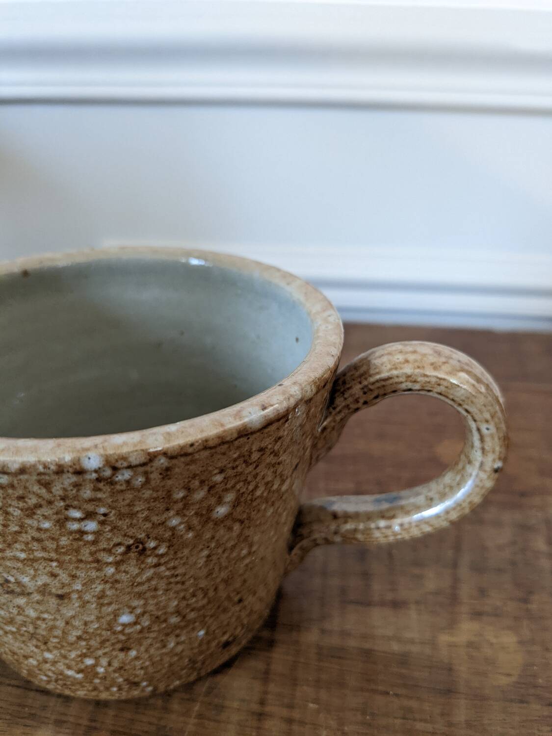 Large stoneware mug
