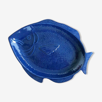 Large dish ceramic fish