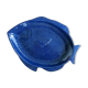 Large dish ceramic fish
