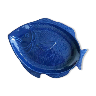 Large dish ceramic fish