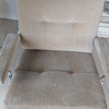 Pair of modernist armchairs by Reinhold Adolf for COR, 1970.