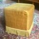 Ottoman has fringes vintage