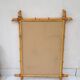 Miroir bambou vintage