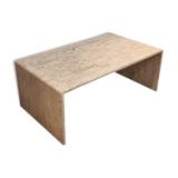Travertine coffee table attributed to Up & Up, Italy, 1975