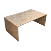 Travertine coffee table attributed to Up & Up, Italy, 1975