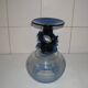 Coupe de verre Murano décorative bleu cobalt