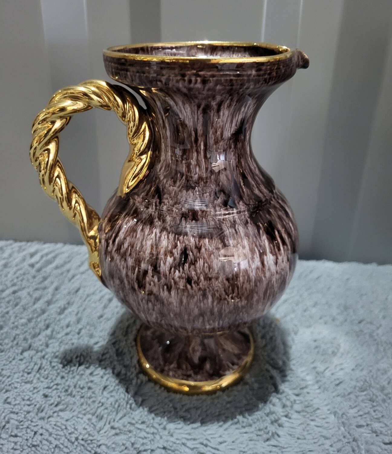 Complete coffee and tea set by Marius Gugie Vallauris Vintage