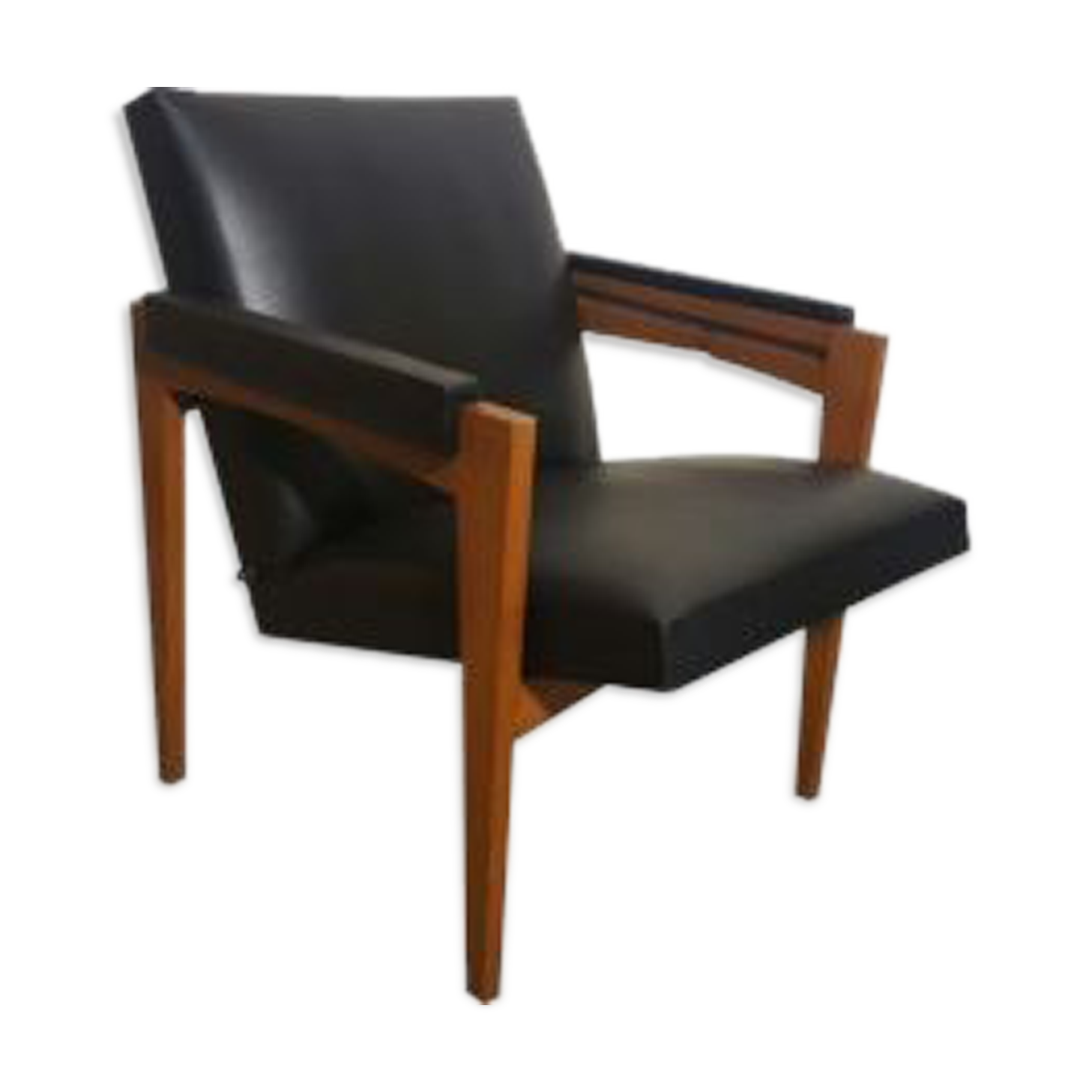 Armchair with a system from the 50s - 60s, vintage.