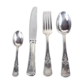 Complete silver-plated cutlery set 500, 1970s