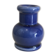 Blue ceramic candlestick