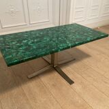 Malachite coffee table, 1970s