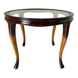 Art Deco Curved Wood Coffee table
