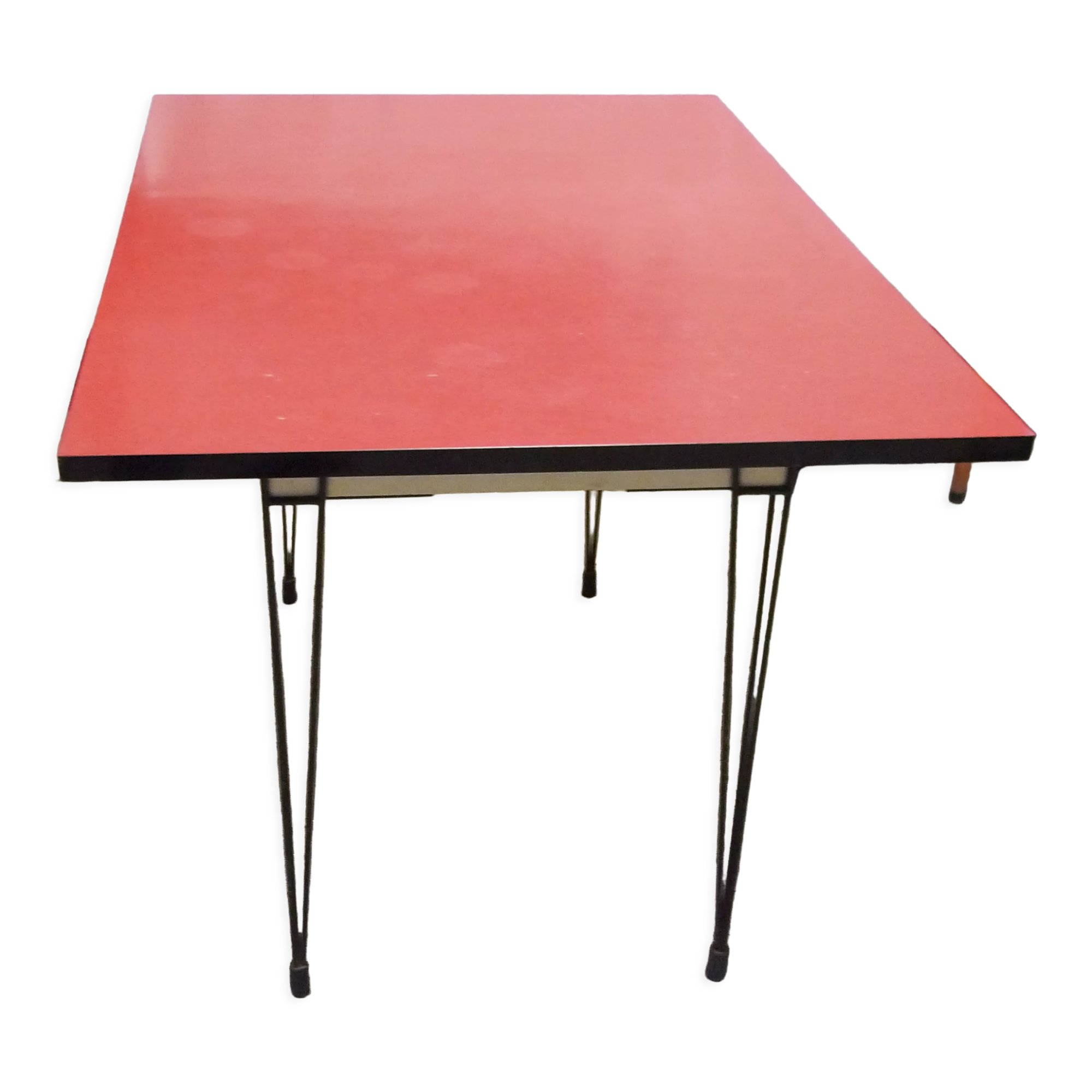 Formica kitchen table, eiffel feet