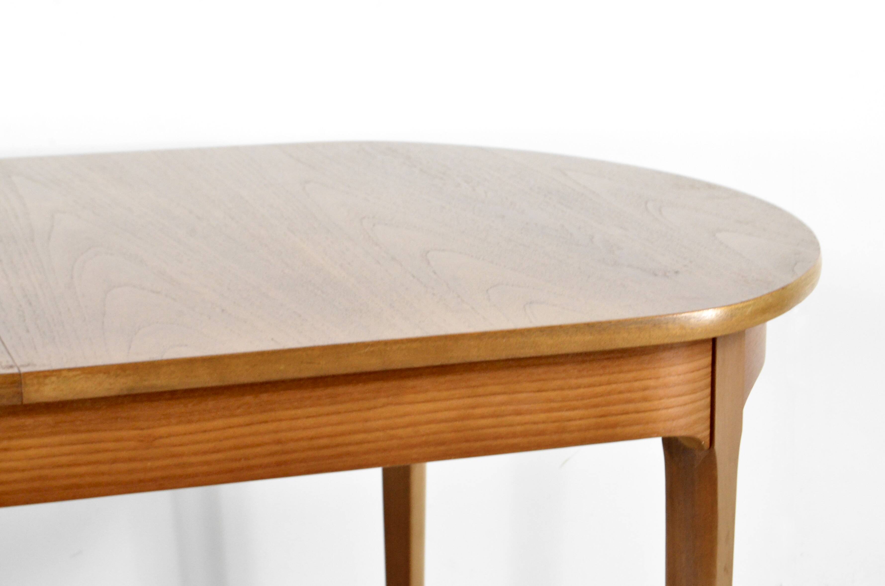 Midcentury Oblong Teak Extending Table. Vintage Modern / Danish / Retro Style .