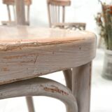 Suite of six bistro chairs