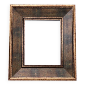 miroir en bois doré