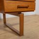 Mid-Century Teak Freestanding Desk by Torben Valeur & Henning Jensen for Dy