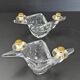Pair of vintage candlesticks 1970