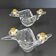 Pair of vintage candlesticks 1970