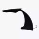Lampe de bureau vintage noir