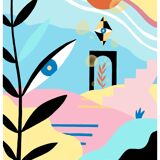 Art print “alchemy”a4