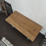 Small solid wood bench/coffee table