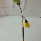 Adjustable floor lamp from the 1950s to 1960s