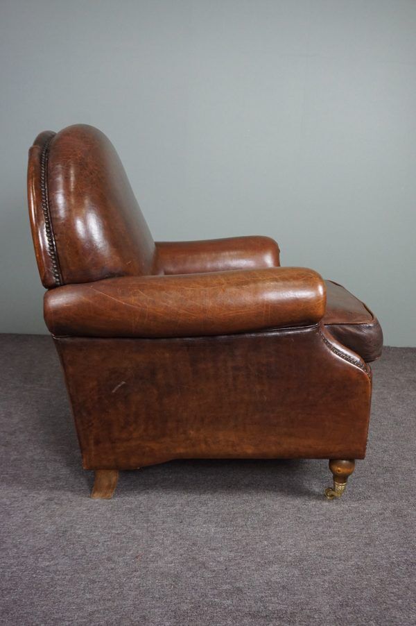 Sheepskin armchair