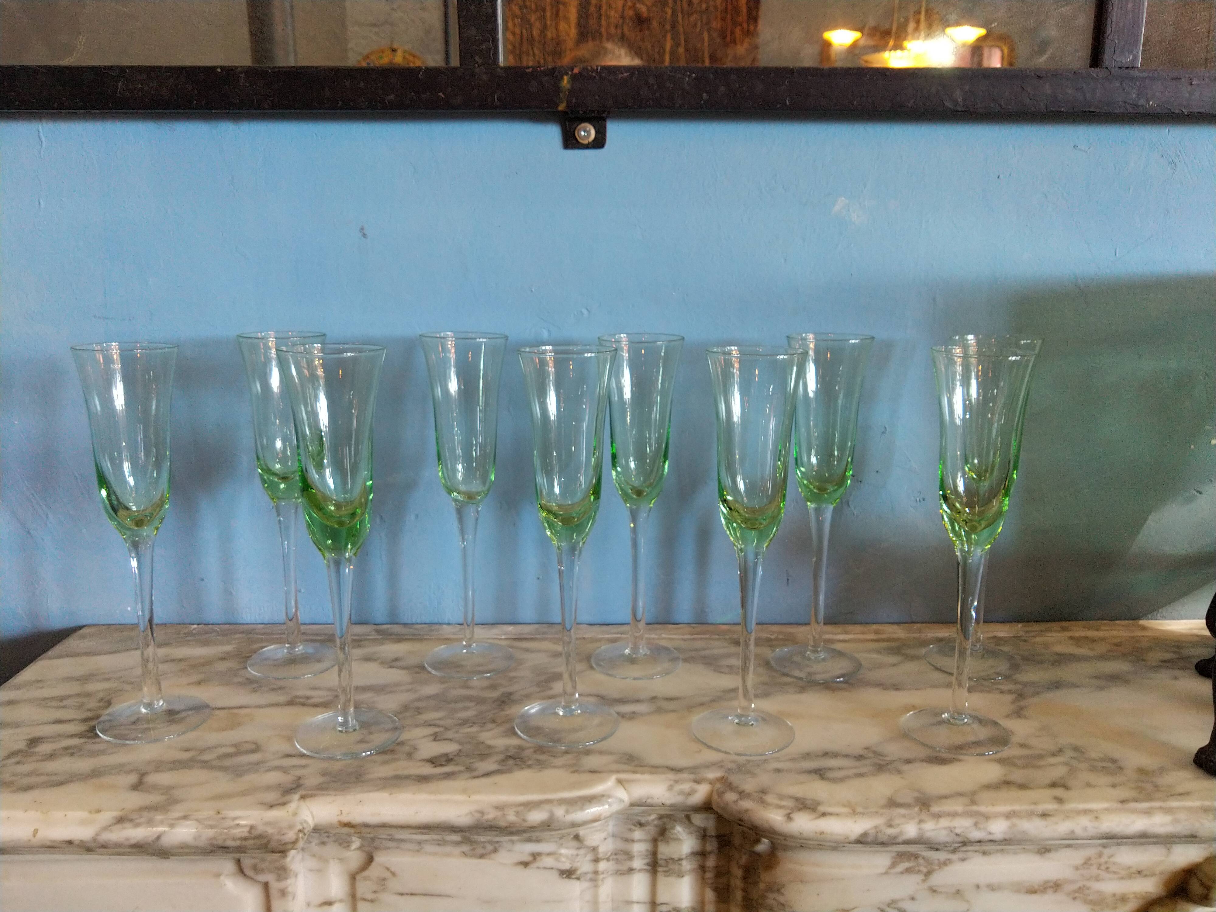 Champagne flutes