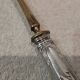 Louche dessert spoon silver 950 Minerva Louis XVI style