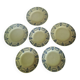 Set of 6 Moulin des Loups Colonial Model Plates