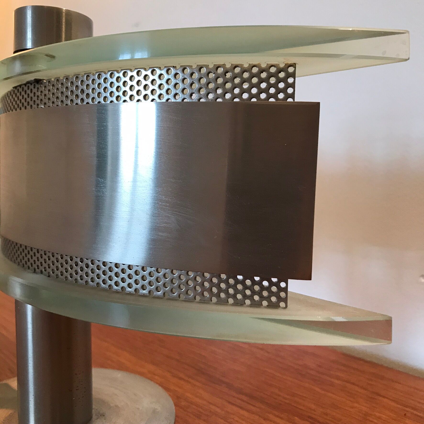 Pair of wall sconces by Pierre Lallemand, Monlight 1990