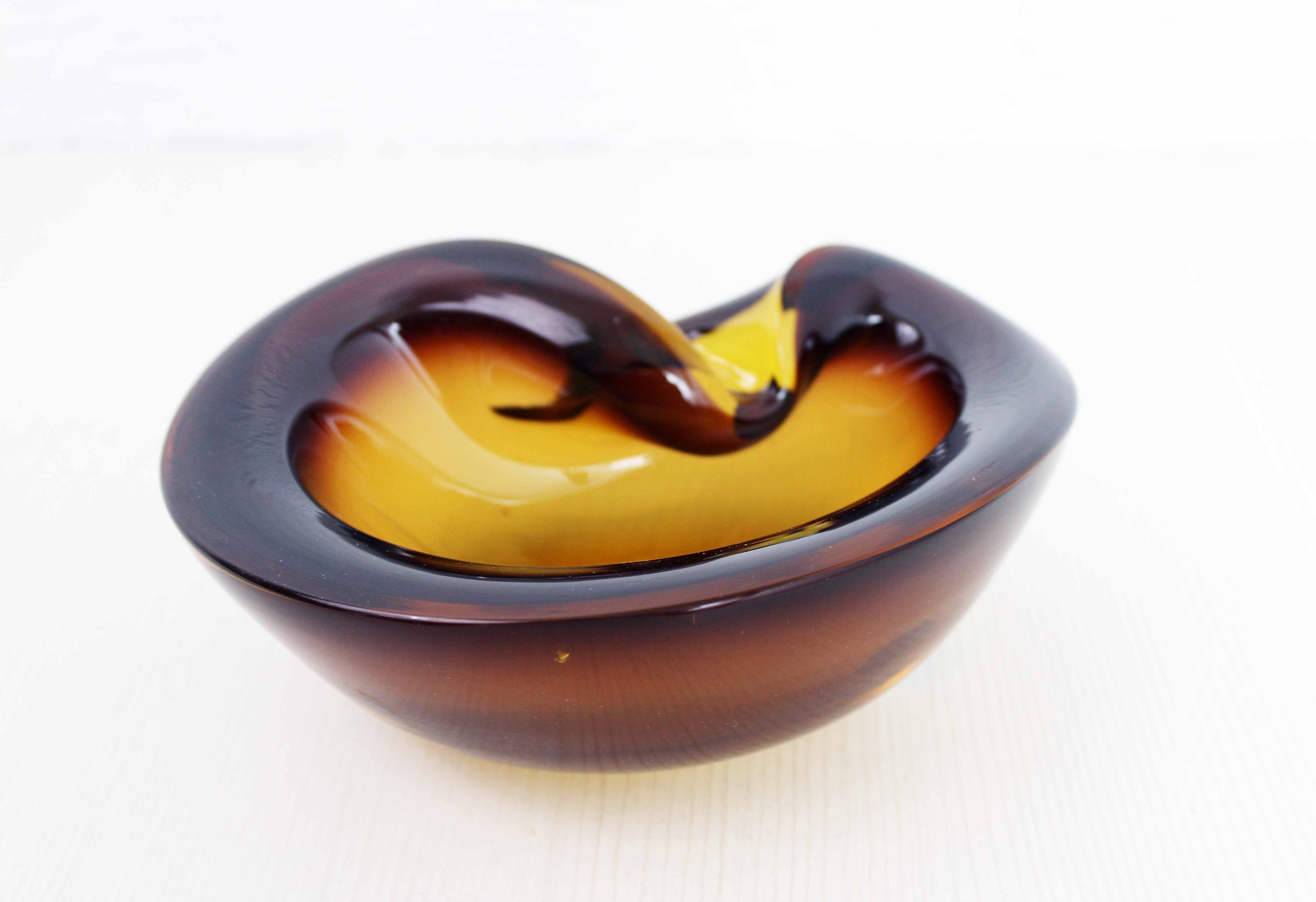 Murano glass ashtray