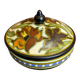 Antique Bonbonnière Box Gouda Plazuid ATRIUM Ceramic Holland Vintage
