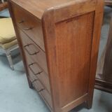 Oak chest of drawers 4 drawers circa 1950