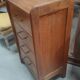 Commode en chêne 4 tiroirs vers 1950