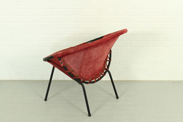 Fauteuil ballon par L. Erzeugnis pour Lusch & Co, Allemagne, années 1960