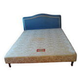 Upholstered bed for 2 people