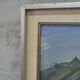 Erik Almgren, Swedish Modern Landscape, 1960s, Oil on Canvas, Framed