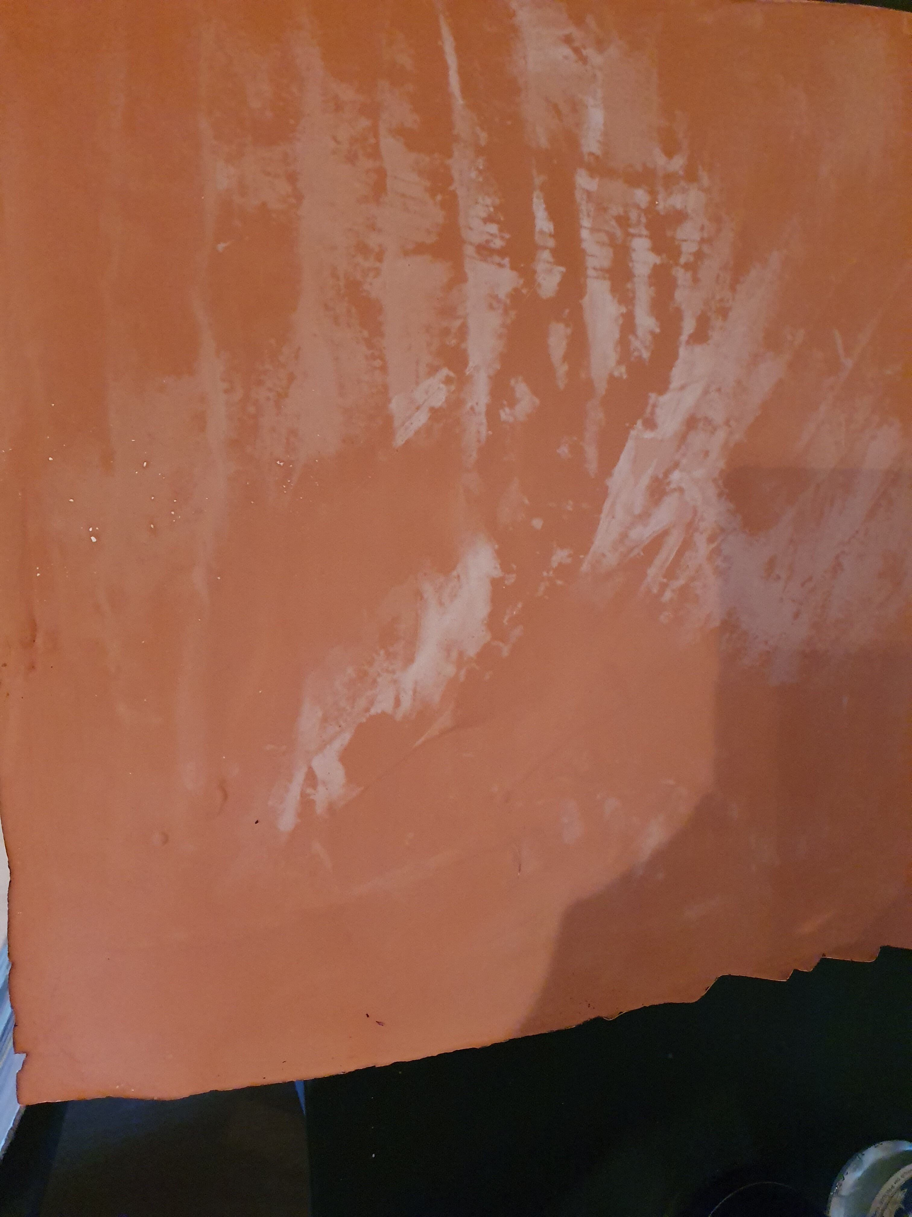 Bas-relief in art deco terracotta