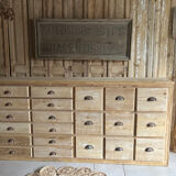 Antique workshop drawer unit from the early 20th century.