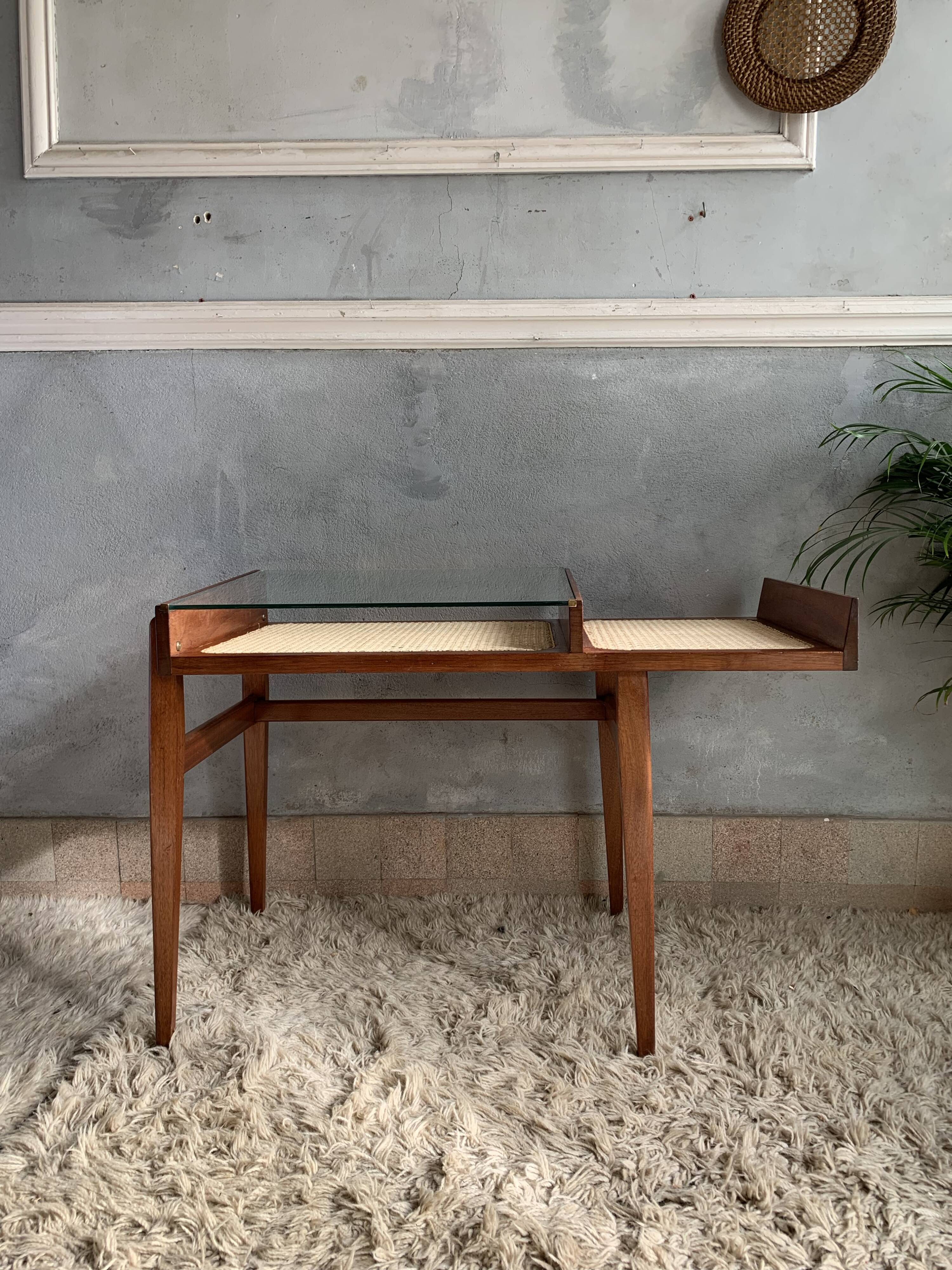 Roger Landault wicker desk