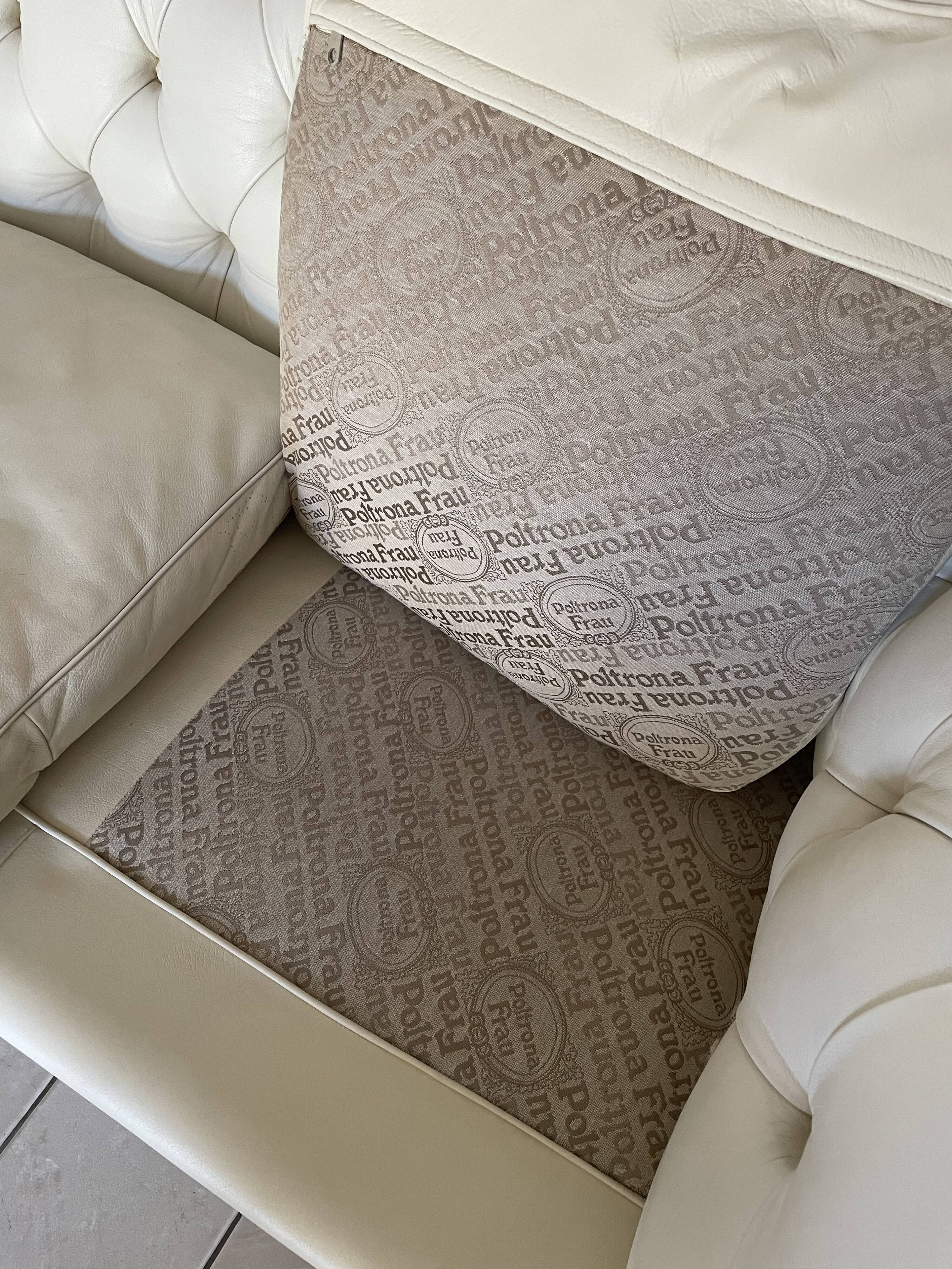 3-seater Chesterfield sofa Poltrona Frau