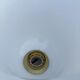 Mazda Art Deco Table Lamp with Original Milk Glass Shade