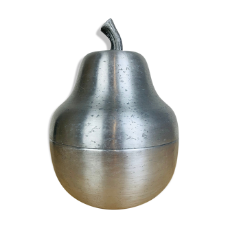 70s aluminum pear ice bucket