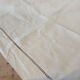 Drap/ nappe/ rideau en toile pur lin "Fleur bleue"