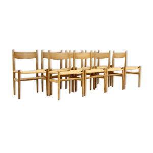 set de 8 chaises Hans