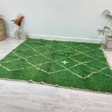 Handcrafted Moroccan Berber carpet 200 x 190 CM
