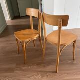 Lot de Chaises Thonet vintage, chaise vintage, chaise de salle à mange