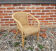 Ancien fauteuil pour enfant en rotin / osier clair